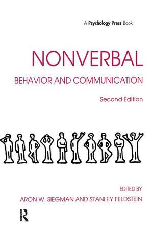 Nonverbal Behavior and Communication de Aaron W. Siegman