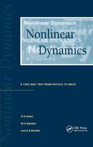 Nonlinear Dynamics: A Two-Way Trip from Physics to Math de H.G Solari