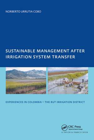 Sustainable Management After Irrigation System Transfer: PhD: UNESCO-IHE Institute, Delft de Norberto Urrutia Cobo