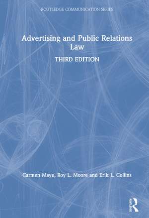 Advertising and Public Relations Law de Carmen Maye