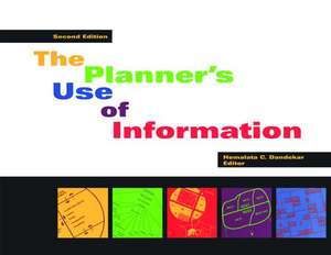 Planner's Use of Information 2nd ed. de Hemalata C. Dandekar