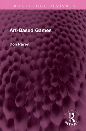 Art-Based Games de Don Pavey