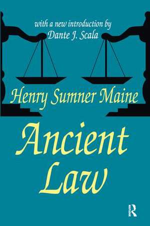 Ancient Law de Sir Henry Sumner Maine