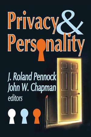 Privacy and Personality de Russell L. Ciochon