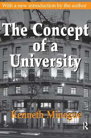 The Concept of a University de Kenneth Minogue