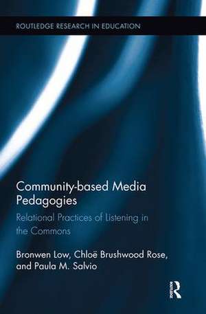 Community-based Media Pedagogies: Relational Practices of Listening in the Commons de Bronwen Low