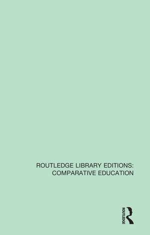 Contemporary Perspectives in Comparative Education de Robin J. Burns