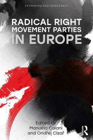 Radical Right Movement Parties in Europe de Manuela Caiani