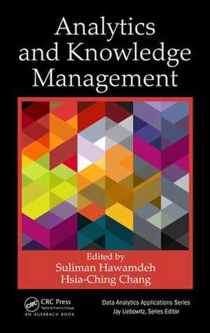 Analytics and Knowledge Management de Suliman Hawamdeh