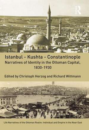 Istanbul - Kushta - Constantinople: Narratives of Identity in the Ottoman Capital, 1830-1930 de Christoph Herzog