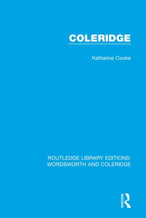 Coleridge de Katharine Cooke