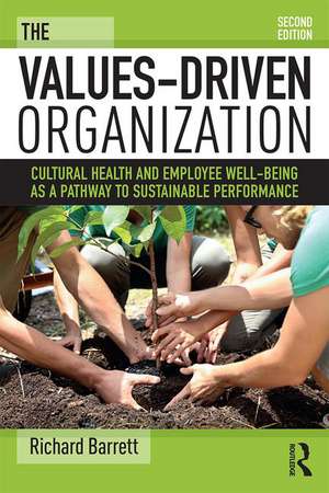 The Values-Driven Organization: Cultural Health and Employee Well-Being as a Pathway to Sustainable Performance de Richard Barrett