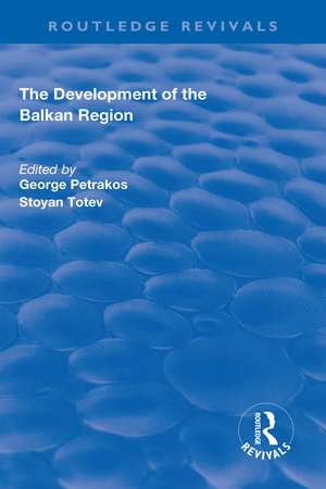 The Development of the Balkan Region de George Petrakos