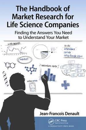 The Handbook for Market Research for Life Sciences Companies: Finding the Answers You Need to Understand Your Market de Jean-Francois Denault