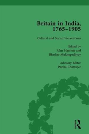 Britain in India, 1765-1905, Volume IV de John Marriott