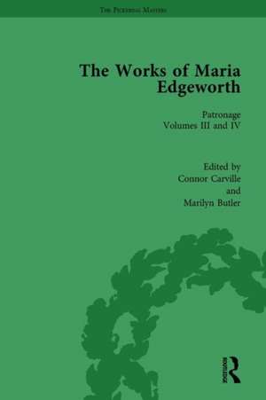 The Works of Maria Edgeworth, Part I Vol 7 de Marilyn Butler