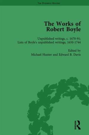 The Works of Robert Boyle, Part II Vol 7 de Michael Hunter