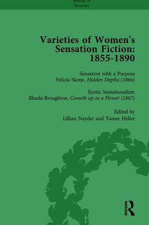 Varieties of Women's Sensation Fiction, 1855-1890 Vol 4 de Andrew Maunder