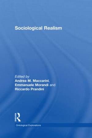 Sociological Realism de Andrea Maccarini