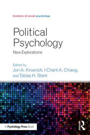 Political Psychology: New Explorations de Jon A. Krosnick