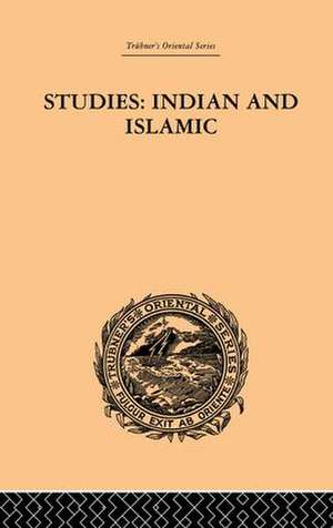 Studies: Indian and Islamic de Bukhsh