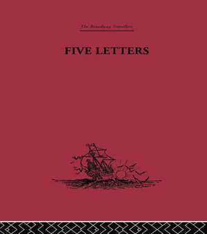 Five Letters 1519-1526 de Hernando Cortés