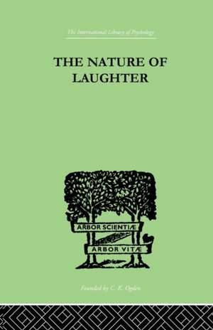 The Nature Of Laughter de J C Gregory