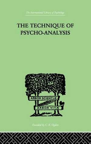 The Technique Of Psycho-Analysis de David Forsyth