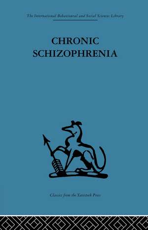 Chronic Schizophrenia de John L. Cameron