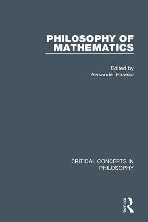 Philosophy of Mathematics de A. Paseau