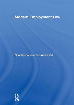 Modern Employment Law de Charles Barrow