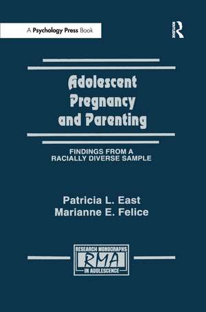 Adolescent Pregnancy and Parenting: Findings From A Racially Diverse Sample de Patricia L. East