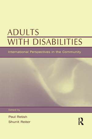 Adults With Disabilities: international Perspectives in the Community de Paul Retish