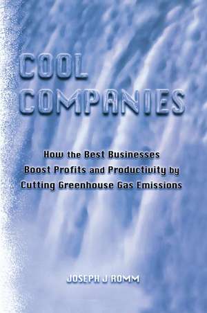 Cool Companies: How the Best Businesses Boost Profits and Productivity by Cutting Greenhouse Gas Emmissions de Joseph J. Romm