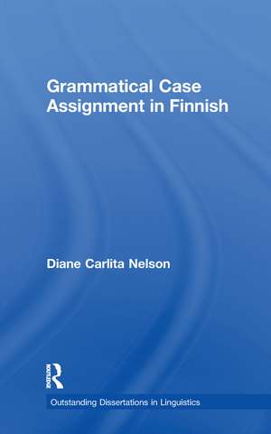 Grammatical Case Assignment in Finnish de Diane C. Nelson