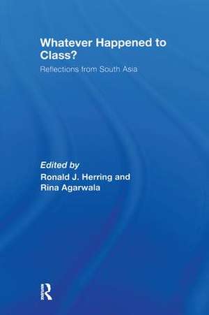 Whatever Happened to Class?: Reflections from South Asia de Rina Agarwala