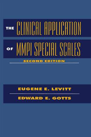 The Clinical Application of MMPI Special Scales de Eugene E. Levitt