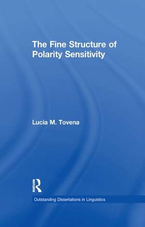 The Fine Structure of Polarity Sensitivity de Lucia M. Tovena