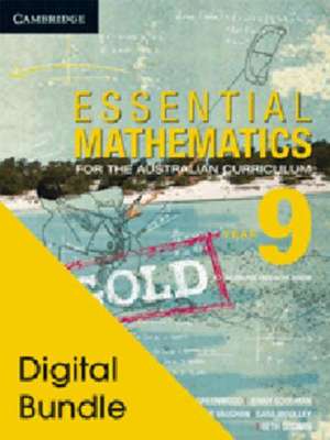 Essential Mathematics Gold for the Australian Curriculum Year 9 Digital and Cambridge HOTmaths de David Greenwood