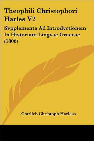 Theophili Christophori Harles V2 de Gottlieb Christoph Harless