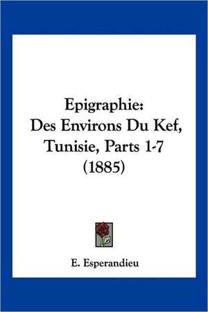Epigraphie de E. Esperandieu
