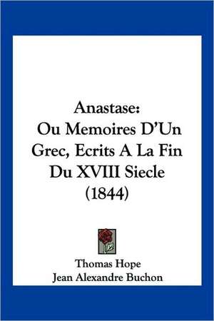 Anastase de Thomas Hope