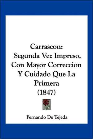 Carrascon de Fernando De Tejeda