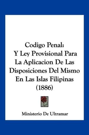 Codigo Penal de Ministerio De Ultramar