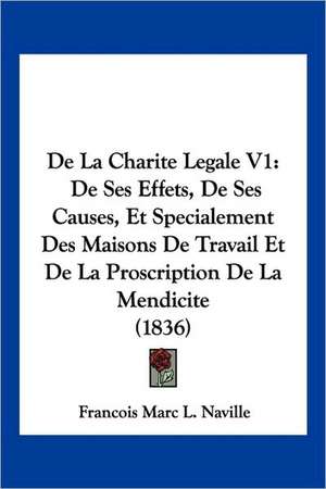 De La Charite Legale V1 de Francois Marc L. Naville