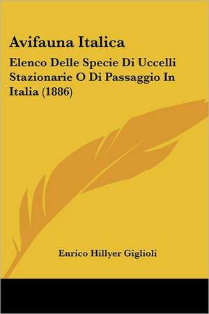 Avifauna Italica de Enrico Hillyer Giglioli