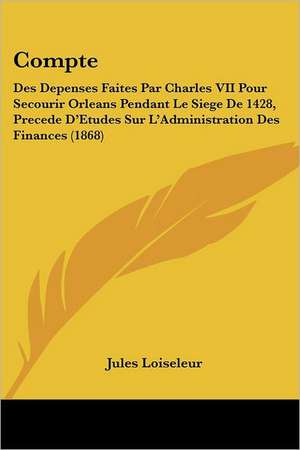 Compte de Jules Loiseleur