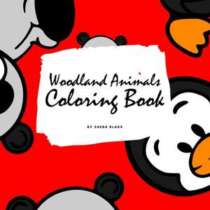 Woodland Animals Coloring Book for Children (8.5x8.5 Coloring Book / Activity Book) de Sheba Blake