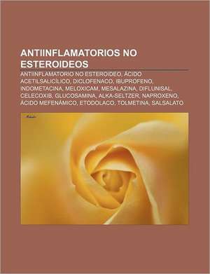 Antiinflamatorios no esteroideos de Fuente: Wikipedia