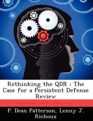 Rethinking the Qdr de P Dean Patterson